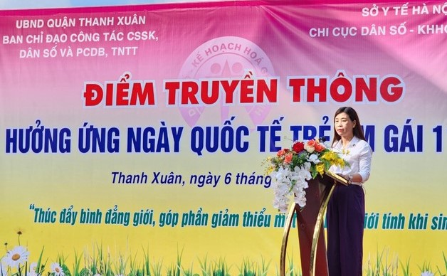Hà Nội Mít tinh, diễu hành hưởng ứng ngày Quốc tế trẻ em gái